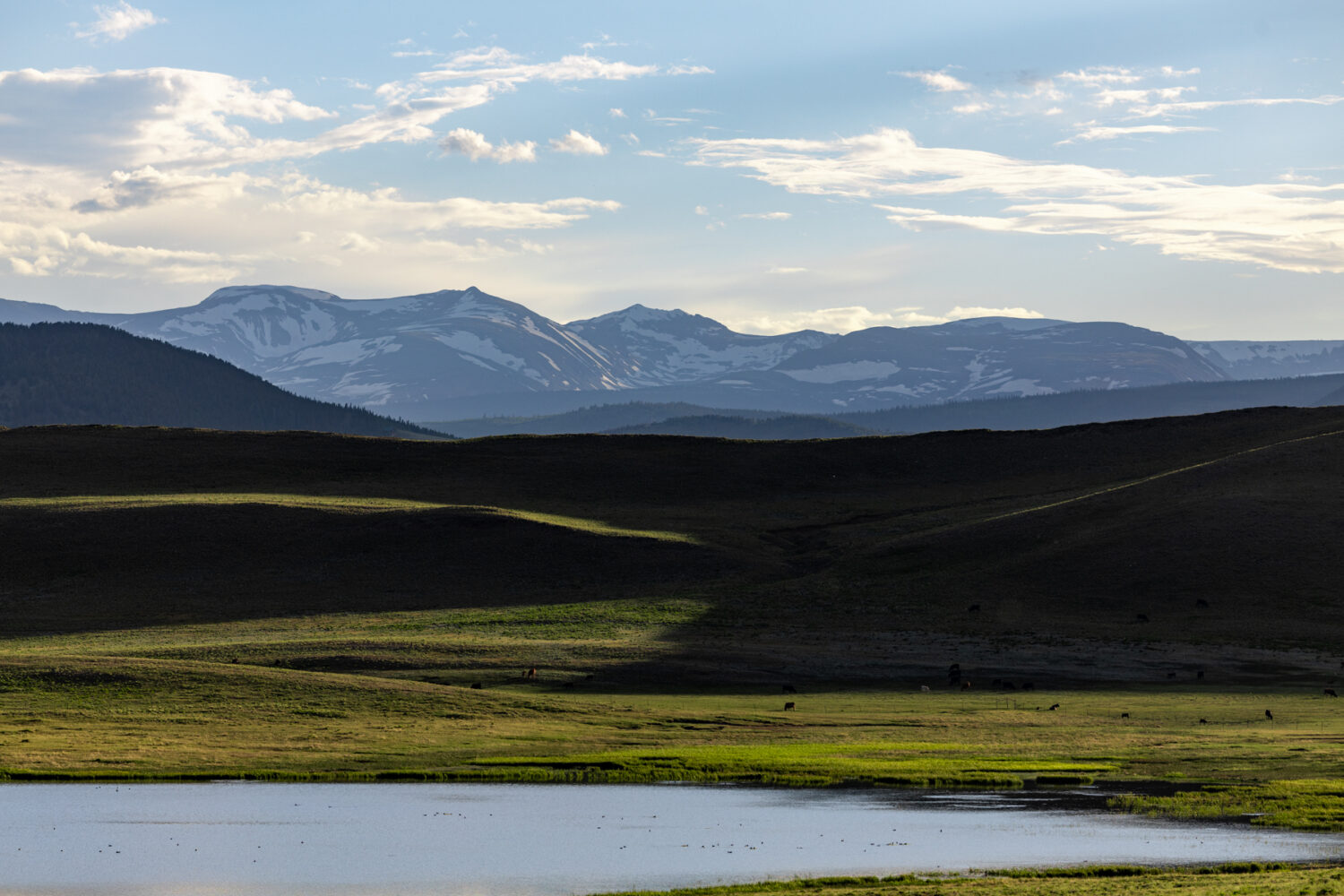 water reservoir. Conservation